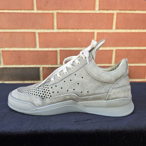 Filling Pieces Gradient Gray Perforated Sneakers Size 39 EU Or US 9 Low Top - Picture 5 of 9